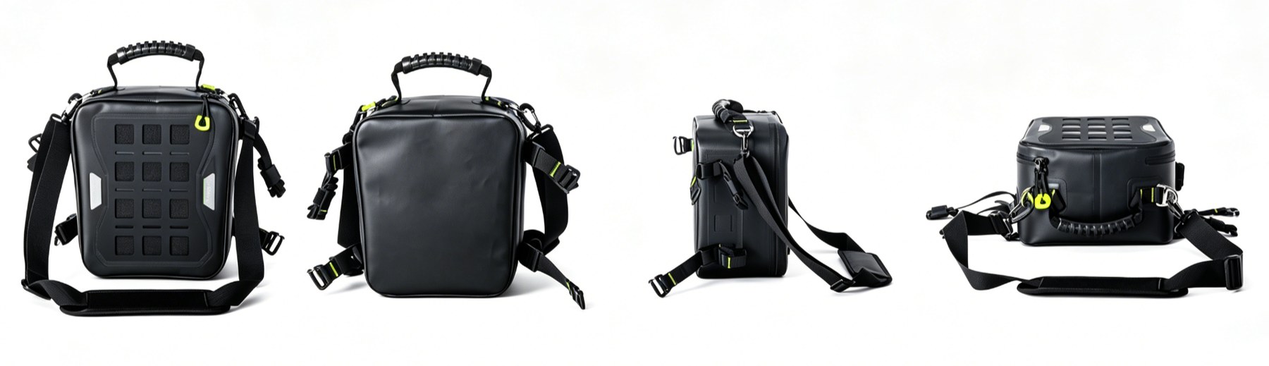 Waterproof motorcycle tail bag 10 litre, Hypalon shell